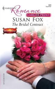 Cover of: The Bridal Contract (Larger Print Romance)