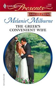 Cover of: The Greek's Convenient Wife