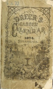 Dreer's garden calendar by Henry A. Dreer (Firm)