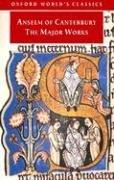 The major works by Anselm of Canterbury