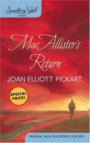 Cover of: MacAllister's return