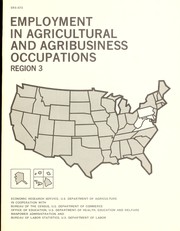 Cover of: Employment in agriculture and agribusiness occupations: region 3.