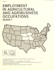 Cover of: Employment in agricultural and agribusiness occupations: region 7.