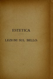 Cover of: Estetica: lezioni sul bello
