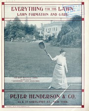 Cover of: Everything for the lawn by Peter Henderson & Co
