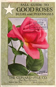 Cover of: Fall guide to good roses bulbs and perennials by Henry G. Gilbert Nursery and Seed Trade Catalog Collection