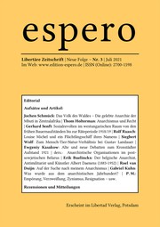 Cover of: espero 3: Libertäre Zeitschrift, Neue Folge