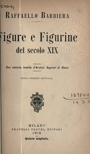 Cover of: Figure e figurine del secolo XIX