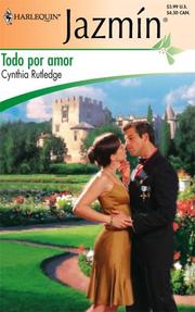 Cover of: Todo Por Amor: (Everything For Love) (Harlequin Jazmin (Spanish))
