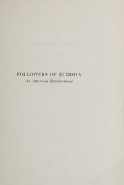 Cover of: Followers of Buddha by Dwight Goddard