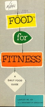 Cover of: Food for fitness: a daily food guide