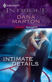 Cover of: Intimate Details (Harlequin Intrigue Series)