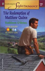 The Redemption of Matthew Quinn by Kathleen O'Brien