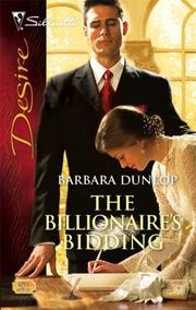 Cover of: The Billionaire's Bidding (Silhouette Desire)