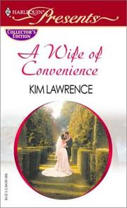Cover of: A Wife of Convenience