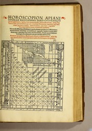 Cover of: Horoscopion Apiani generale dignoscendis horis cuiuscumque generis aptissimum ... nunc ab illo primum [et] inuentum  [et] æditum ..