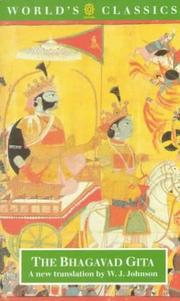 Cover of: The Bhagavad Gita by translated with an introduction and notes by W.J. Johnson.