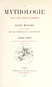 Cover of: La mythologie dans l'art ancien et moderne
