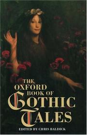 The Oxford book of Gothic tales