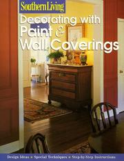 Cover of: Decorating With Paint & Wall Coverings (Southern Living (Paperback Sunset))