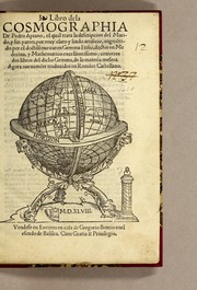 Cover of: Libro de la cosmographia