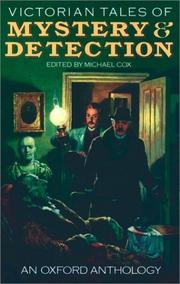 Victorian detective stories : an Oxford anthology