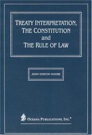 Treaty interpretation, the constitution, and the rule of law