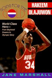 Going for the Gold : Hakeem Olajuwon by Jane Marshall
