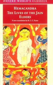 Cover of: The lives of the Jain Elders by Hemacandra