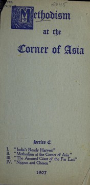 Cover of: Methodism at the corner of Asia