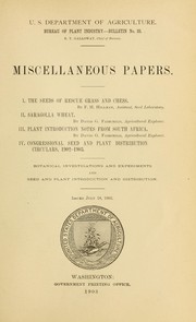 Cover of: Miscellaneous papers ...
