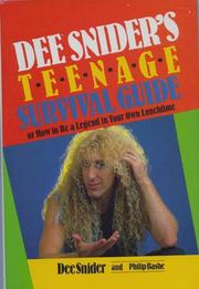 Cover of: Dee Snider's teenage survival guide