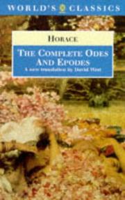 The complete odes and epodes