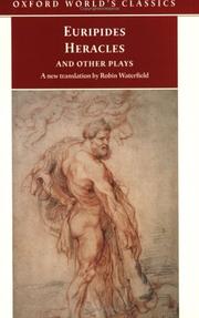Cover of: Alcestis, Heracles, children of Heracles, Cyclops