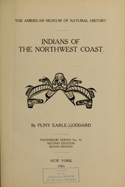 Cover of: Indians of the Northwest coast