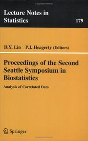 Proceeding of the second Seattle Symposium in Biostatistics : analysis of correlated data