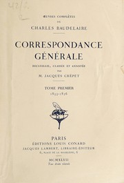 Cover of: OEuvres completes de Charles Baudelaire