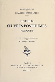 Cover of: OEuvres completes de Charles Baudelaire by Charles Baudelaire
