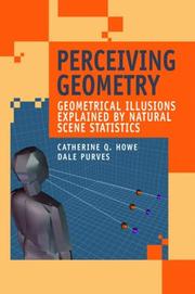 Cover of: Perceiving Geometry: Geometrical Illusions Explained by Natural Scene Statistics