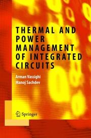 Cover of: Thermal and Power Management of Integrated Circuits (Series on Integrated Circuits and Systems)