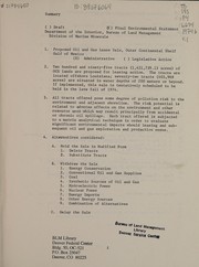 Cover of: Proposed 1974 Outer Continental Shelf oil and gas general lease sale, offshore Louisiana, OCS sale no. 36: final environmental statement