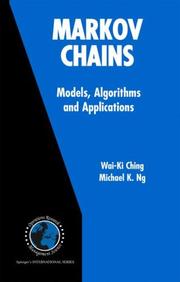 Markov chains : models, algorithms and applications