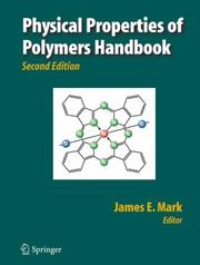 Cover of: Physical Properties of Polymers Handbook