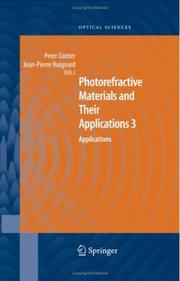 Photorefractive materials and their applications