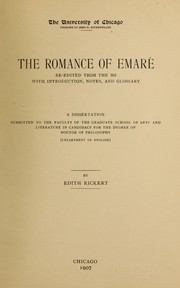 Cover of: The romance of Emare
