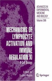 Mechanisms of lymphocyte activation and immune regulation XI