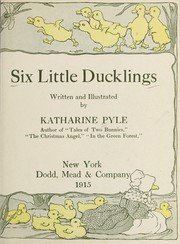 Cover of: Six little ducklings