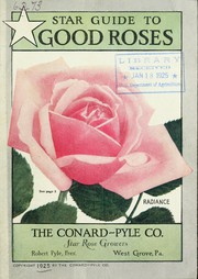 Cover of: Star guide to good roses