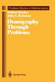 Cover of: Demography through problems