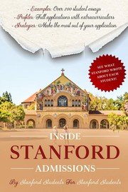 Cover of: Inside Stanford Admissions